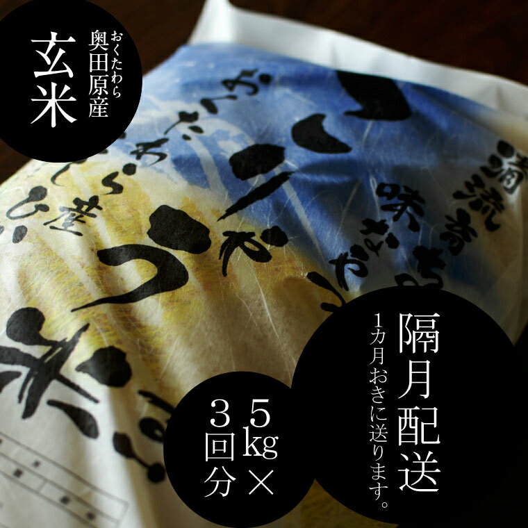 【ふるさと納税】 ＜定期便＞ こりゃう米(まい) 玄米 5kg × 3回 隔月 ／ 米 令和5年産 こりゃうまい ...