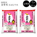 【ふるさと納税】 BG無洗米 金芽米 [定期] きぬむすめ 　5kg/6ヵ月 米 無洗米 定期 島根県