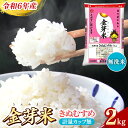 【ふるさと納税】BG無洗米 金芽米 きぬむすめ 2kg(カップ無し) / 令和6年産 お試し 節水 健康 ビタミン ミネラル つや お弁当 おいしい うまみ 甘...