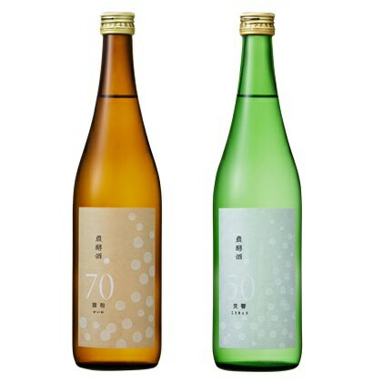 【ふるさと納税】都錦酒造 農酵酒（のうこうしゅ）詰合せ 720ml×2本　【純米酒 お酒 日本酒 純米吟醸酒】のサムネイル
