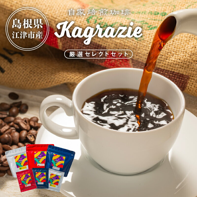 自家焙煎珈琲「Kagrazie」厳選セレクトセット　【飲料 珈琲 ドリップコーヒー コーヒー】