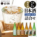 【ふるさと納税】都錦酒造 清酒詰合せ 720ml×6本　【純米酒 お酒 日本酒 純米吟醸酒】