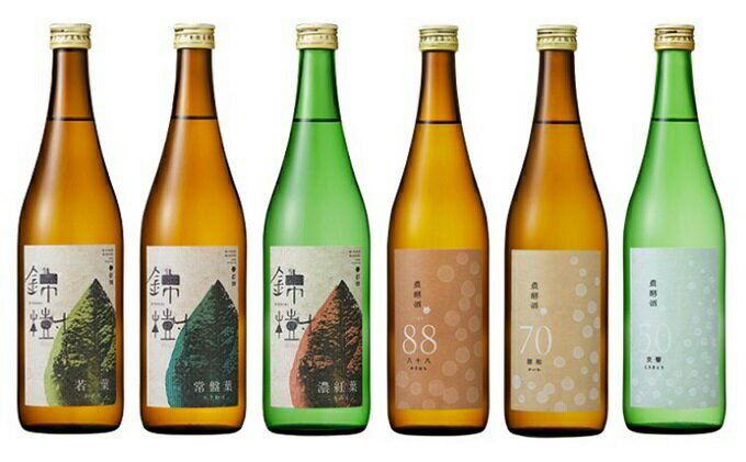 【ふるさと納税】都錦酒造 清酒詰合せ 720ml×6本　【純米酒 お酒 日本酒 純米吟醸酒】