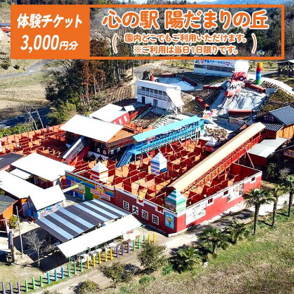 「心の駅　陽だまりの丘」 巨大迷路 ドラゴンメイズで使えるチケット 3000円分／島根県 雲南市