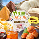 【ふるさと納税】 米 3種の米を食べ比べ! 「やま里の恵み」詰合セット 米 こしひかり つや姫 きぬむすめ 梅 味噌 ジャム はちみつ お米 白米 食べ比べセッ...