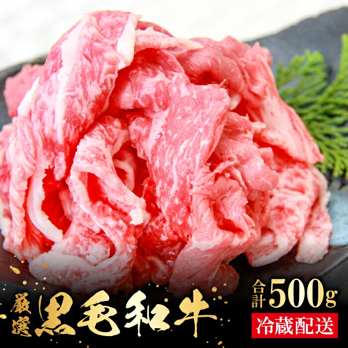 【ふるさと納税】 奥出雲和牛 切落し 500g 国産 島根県産 飯南町産 肉 牛肉 和牛 黒毛和牛 ブランド和...