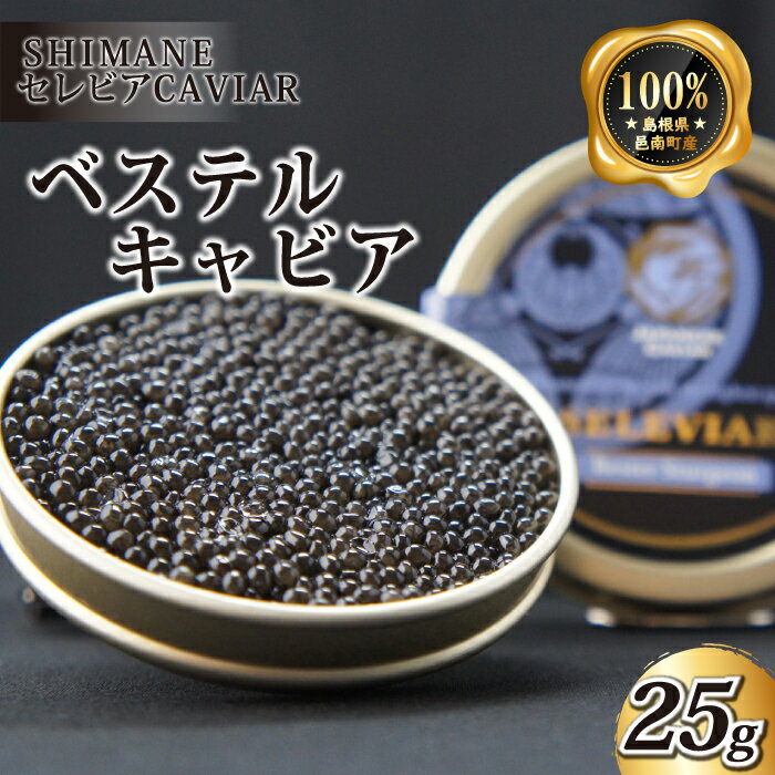 【ふるさと納税】キャビア「ベステル」25g