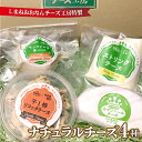 【ふるさと納税】ナチュラルチーズ4種(ストリング・のどぐろだし醬油漬けモッツァレラ・カマンベールハーフ・干し柿入りリコッタ)