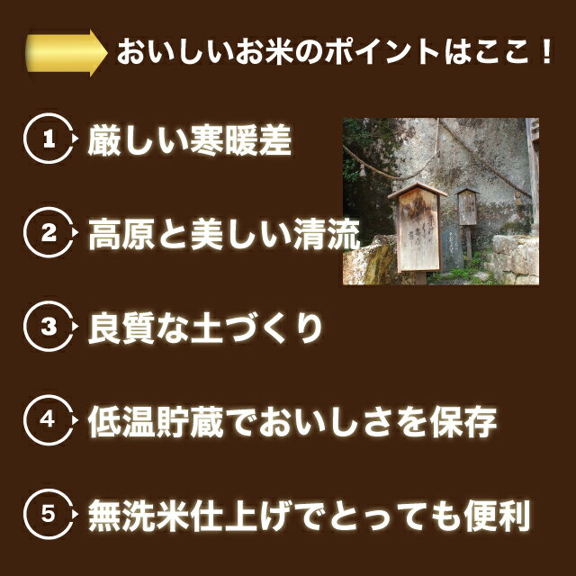 【ふるさと納税】【定期便】令和3年産!　石見高原みずほ米コシヒカリ 無洗米仕上 5kgx6回