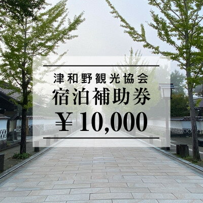 山陰の小京都、津和野で使える宿泊補助券10,000円ぶん【1266577】