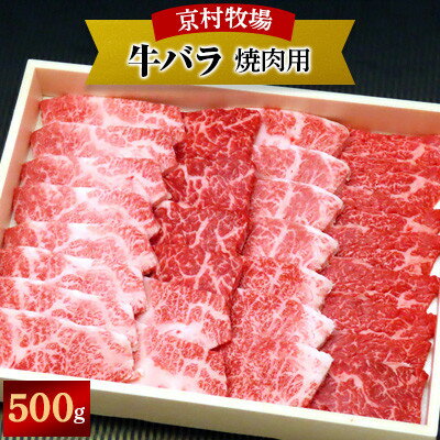 【ふるさと納税】【2024年6月末日発送開始】味の濃い京村牧場のバラ焼き肉500g【配送不可地域：離島】【1234533】