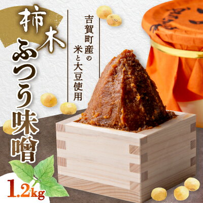 31位! 口コミ数「0件」評価「0」柿木ふつう味噌　1.2kg【1259217】