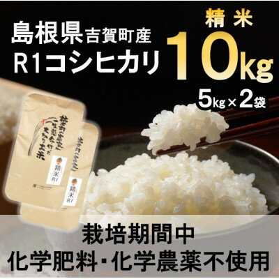 57位! 口コミ数「0件」評価「0」【栽培期間中化学肥料・化学農薬不使用】令和5年産R1米コシヒカリ10kg(精米)【1448701】