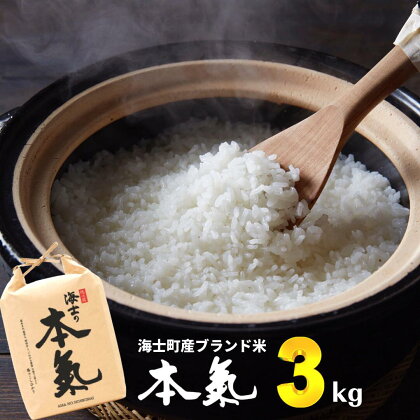 【令和5年度産 本氣米3kg】甘くてもっちり島のブランド米 本氣米 お米 精米 白米 弁当 ごはん ご飯 おにぎり 母の日 父の日 バーベキュー ギフト ギフト