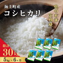 3位! 口コミ数「0件」評価「0」【令和5年度産！定期便6ヵ月】計30kg！コシヒカリ 5kg×6か月定期便 お米 精米 白米 弁当 ごはん ご飯 こしひかり 年末年始 お正･･･ 