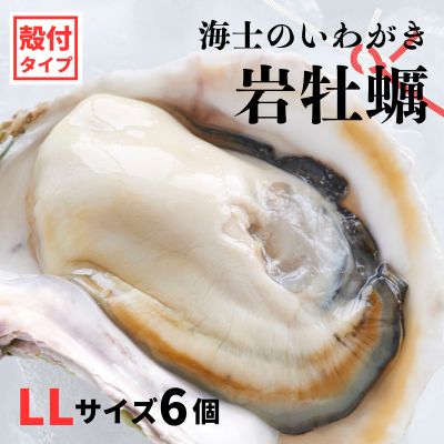 26位! 口コミ数「0件」評価「0」【のし付き いわがき 殻付きLLサイズ 6個】海士のいわがき 岩牡蠣 生食可 冷凍 牡蛎 牡蠣 かき カキ 岩牡蠣 いわがき 冷凍 父の日 ･･･ 