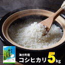 【ふるさと納税】【令和5年度産! 海士町産コシヒカリ5kg】