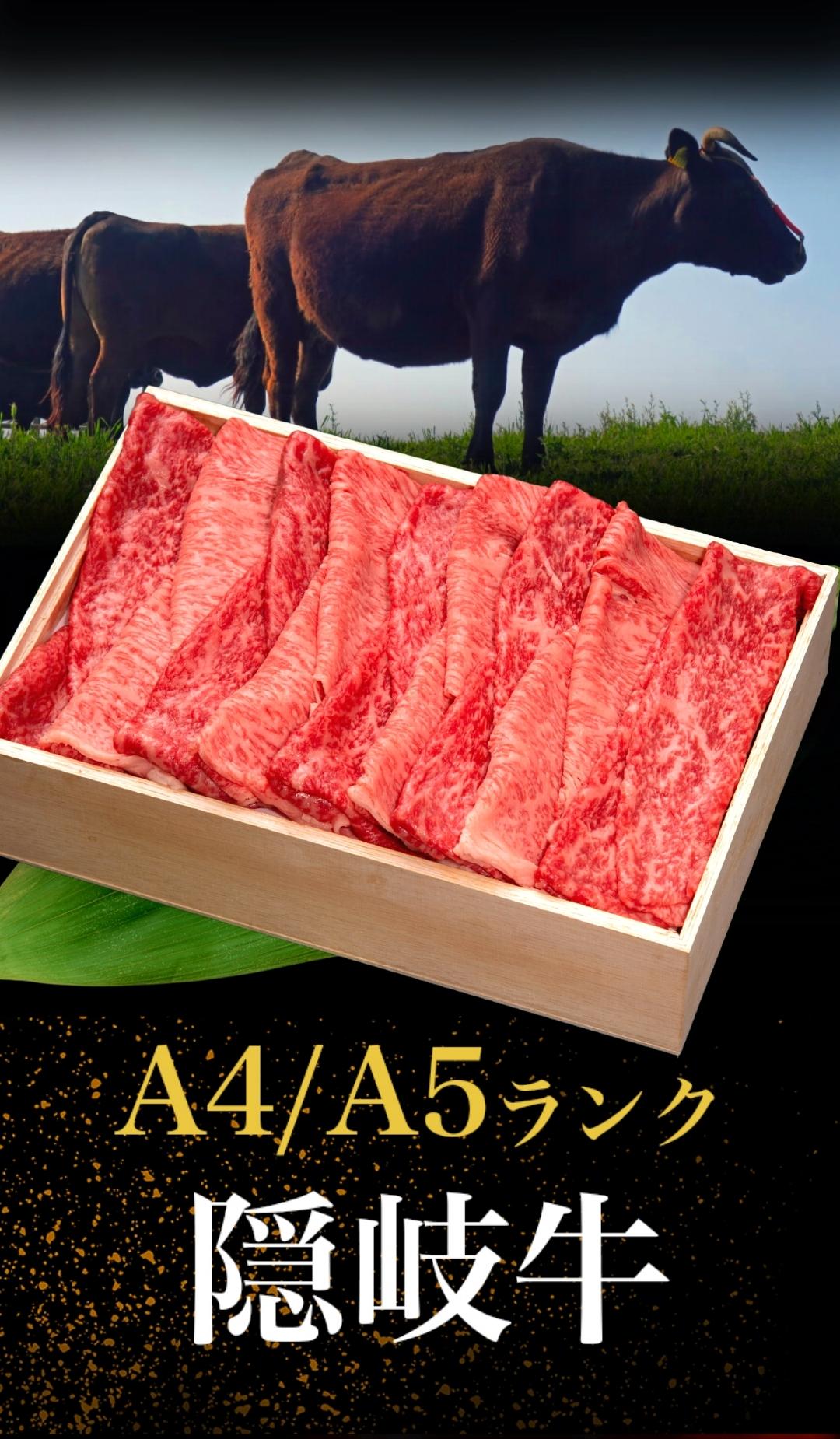 【ふるさと納税】【幻の黒毛和牛 ロース 上赤身 しゃぶしゃぶ用500g】島生まれ島育ちのブランド黒毛和牛 隠岐牛 黒毛和牛 牛肉 肉 A4 A5 ブランド牛 ロース しゃぶしゃぶ すき焼き 鍋 上赤身 年末年始 お正月 お歳暮 御歳暮 ギフト