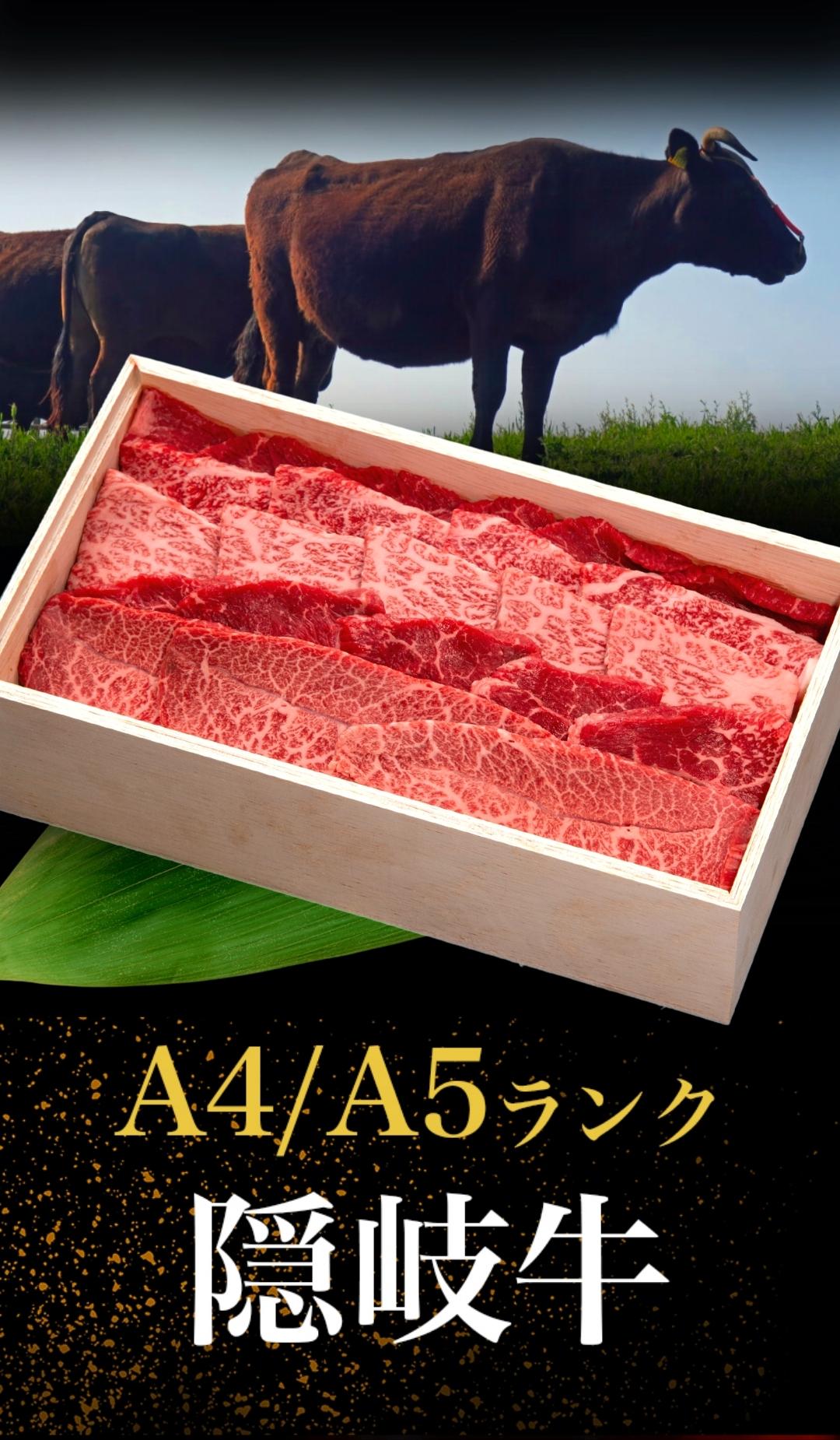 【ふるさと納税】【幻の隠岐牛 上カルビ 焼肉用400g】島生まれ島育ちのブランド黒毛和牛 黒毛和牛 牛肉 肉 A4 A5 ブランド牛 焼肉 ロース 上赤身 母の日 父の日 バーベキュー ギフト