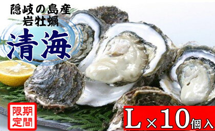 隠岐のいわがき「清海」L【10個セット】