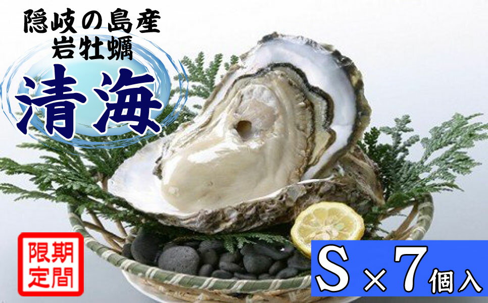 【ふるさと納税】隠岐のいわがき「清海」S【7個セット】