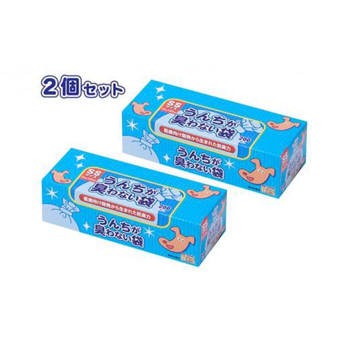 9位! 口コミ数「0件」評価「0」驚異の 防臭 袋 BOS うんちが臭わない袋 BOS ペット用 SSサイズ 200枚入り（2個セット） [No.5220-1213] | 植･･･ 