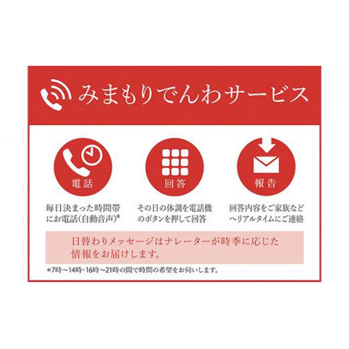 2位! 口コミ数「0件」評価「0」郵便局のみまもりサービス「みまもりでんわサービス」 携帯電話（6カ月） [No.5220-0630] | 券 人気 おすすめ 送料無料