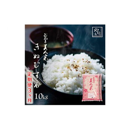 【定期便3ヶ月】お米 令和5年産 岡山県産 特Aランク きぬむすめ 10kg（5kg 2袋）×3ヶ月[No.5220-0769] | お米 こめ 白米 食品 人気 おすすめ 送料無料