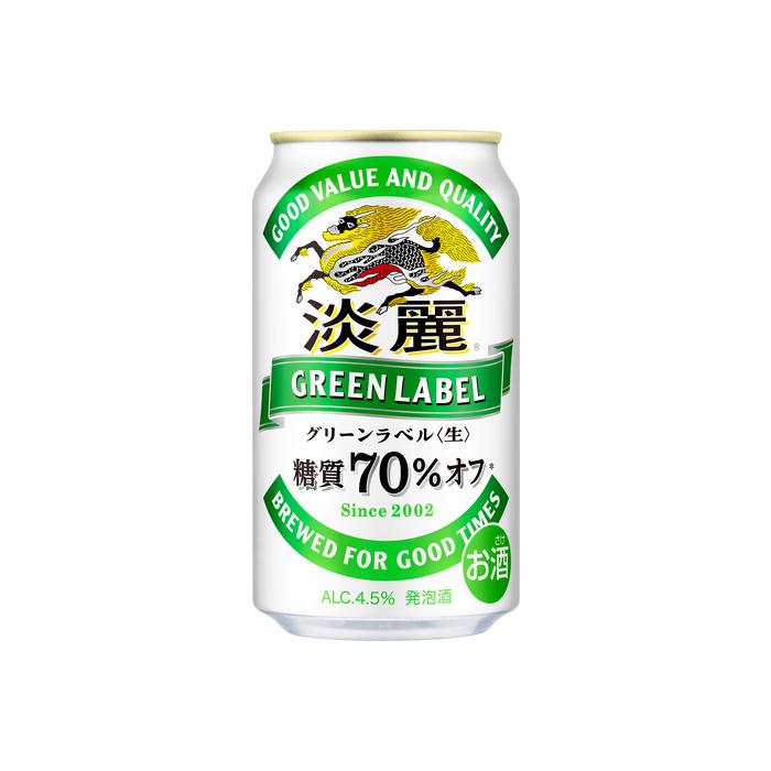 【ふるさと納税】キリンビール岡山工場 淡麗グリーンラベル＜生＞ 350ml×24本 [No.5220-0500] | お酒 さけ 人気 おすすめ 送料無料 ギフト