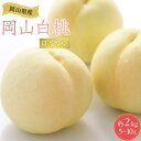 【ふるさと納税】岡山県産 桃 岡山白桃 2025年 先行予約 ロイヤル 約2kg(5〜10玉)もも モモ フルーツ 果物 ギフト | モモ momo 白桃 詰め...