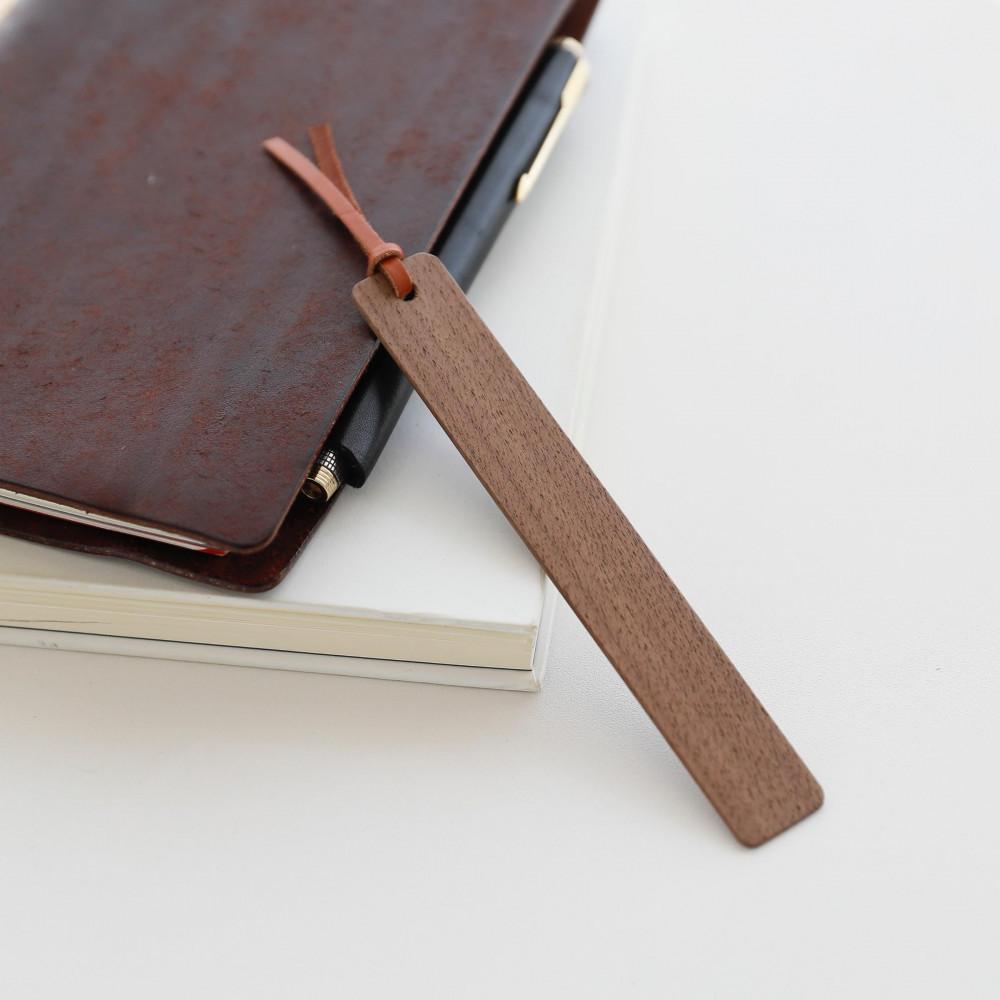 【ふるさと納税】木製しおり スリムタイプ 2個セット【ギフト対応可】