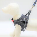 【ふるさと納税】OWデニハーネス(ワンウォッシュ・愛犬用ハーネス) 雑貨・日用品・愛犬用・ハーネス・メッシュ・除菌オゾン加工・清潔・安心・犬・デニム(4)