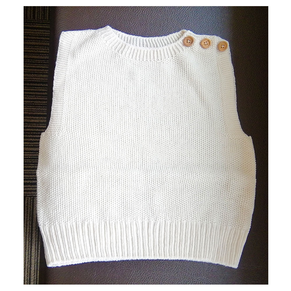 [100cm]子供用 肩開きベスト ファッション・子供服・キッズ