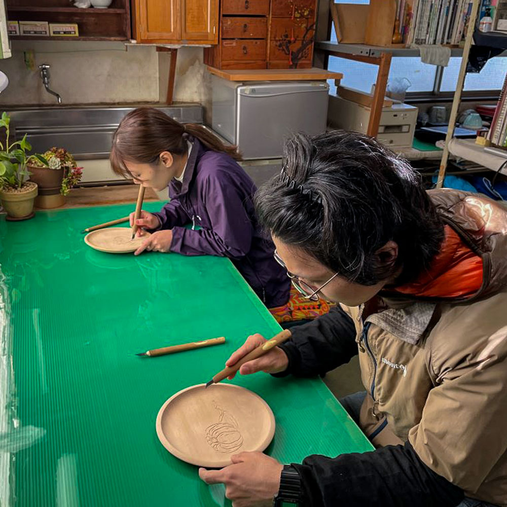 【ふるさと納税】【平日限定】栃の木を使用した木彫り体験チケットB（2名様分）　体験チケット・木彫り体験・2名様 2