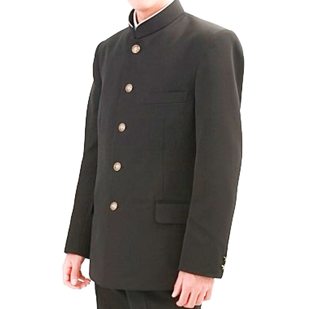 【ふるさと納税】標準型学生服 学ラン ラウンドカラー 日本被服株式会社( 上着 詰襟 服 男性 メンズ ファッション 岡山県 倉敷産 返礼品 ) 学生服 専門 メーカー 高級 仕立て 国産 お手入れ簡単