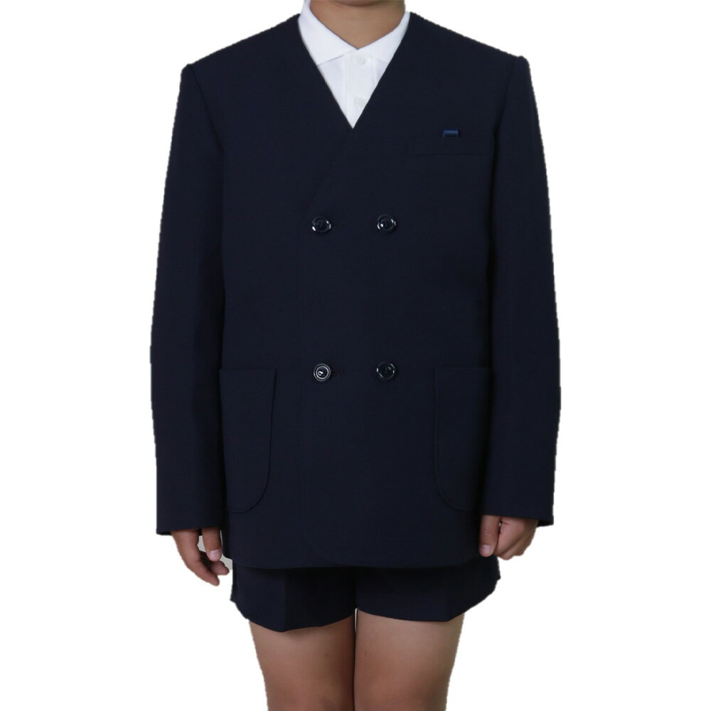 【ふるさと納税】学生服 小学生 イートン&半ズボン 2点セット 日本被服株式会社( スクール制服 服 男子 男性 メンズ パンツ ファッション 岡山県 倉敷産 返礼品 ) 学生服 専門 メーカー 高級 仕立て 国産 お手入れ簡単