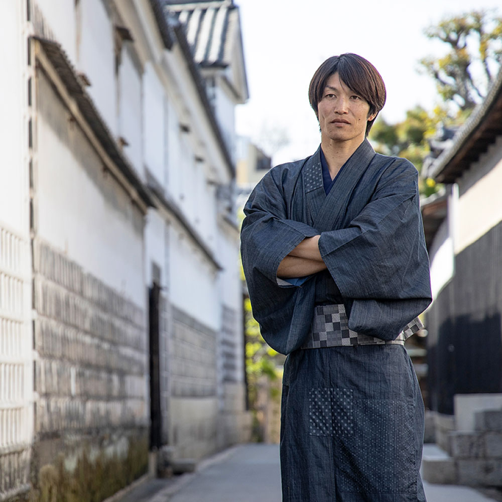 【ふるさと納税】手ぶらでOK デニム着物レンタル チケット（1名様） 着付け・小物一式 ヘアセットなし 児島デニム デート 記念日 岡山 観光 着物浪漫 旅行 手軽 着物体験 散策 一式セット 手ぶら プラン 女子旅 思い出作り 倉敷観光 岡山県 倉敷市 送料無料