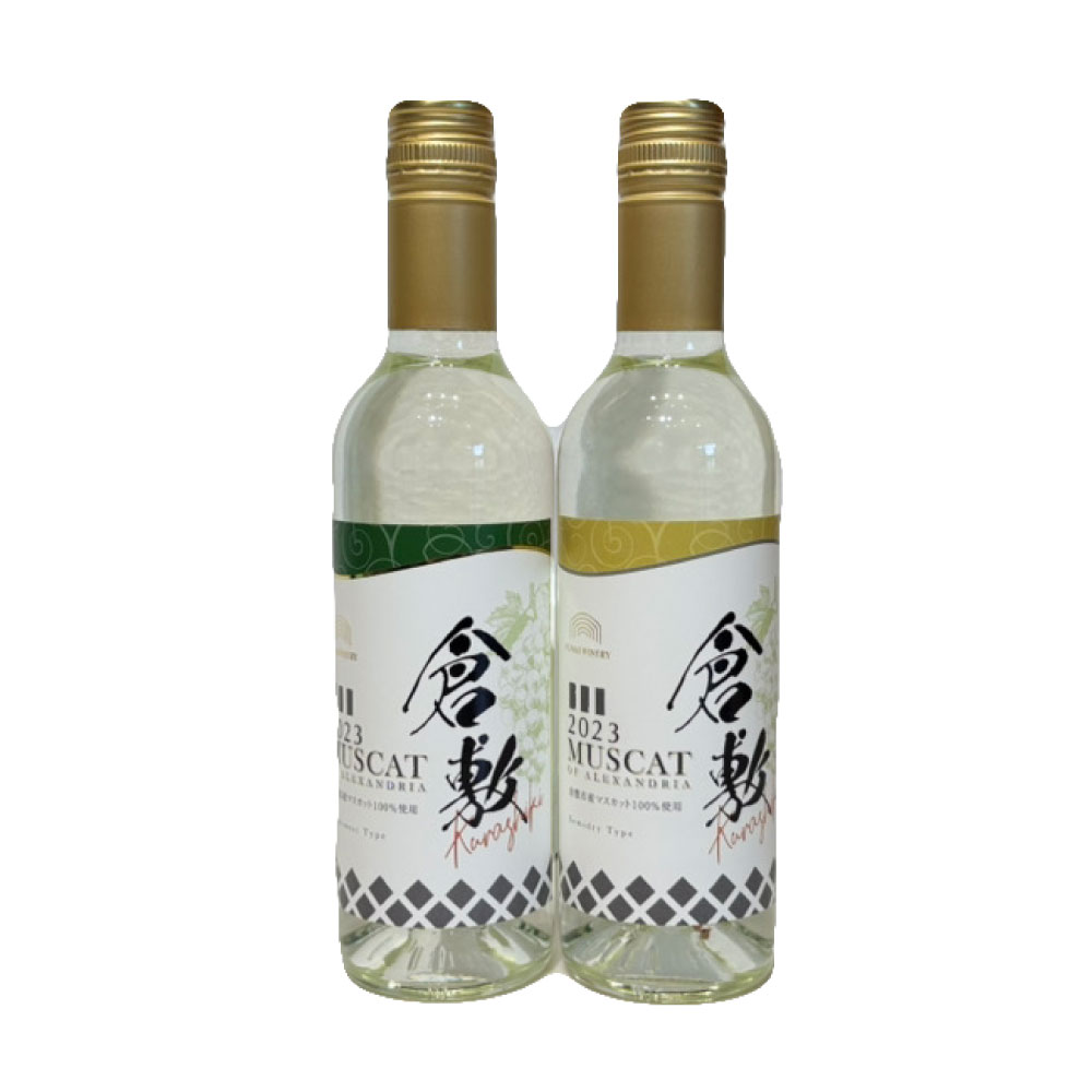 【ふるさと納税】＜選べる容量＞ふなおワイナリー マスカット・オブ・アレキサンドリア 375ml×2本セッ..