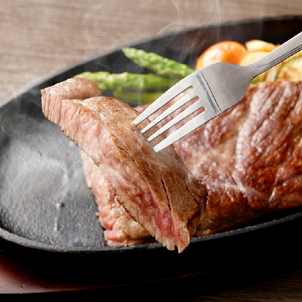 [選べる内容量]なぎビーフ(希少部位ハネシタステーキ) ステーキカット 300g×1 / 計600g(300g×2) / 計900g(300g×3) 牛肉 肩ロース お肉 ステーキ サシ 冷凍 岡山県産 国産 岡山県 倉敷市 送料無料