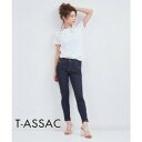 4位! 口コミ数「0件」評価「0」【全2サイズ】T-ASSACレディースジーンズ「SKINNY/INDIGO」（スキニー）　【ファッション・デニム】