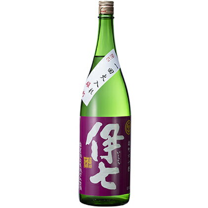 【ふるさと納税】倉敷の地酒 熊屋酒造 伊七 雄町60特別純米一回火入れ 1,800ml×1本　【お酒・日本酒・純米酒】