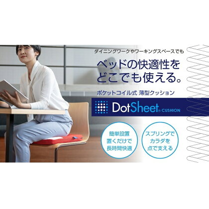 コンセプト懐『DotSheet』クッション　【雑貨・日用品・インテリア】