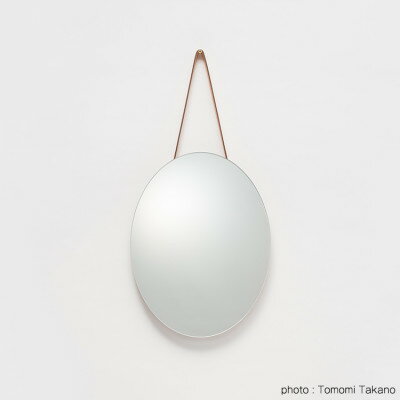 ヒノキのオーバルミラー スモール TSUYAMA FURNITURE