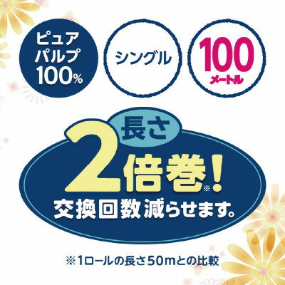 【ふるさと納税】エリエール i:na(イーナ)トイレットペーパー　シングル 12R×6パック(72個)【配送不可地域：離島・北海道・沖縄県】【1623669】
