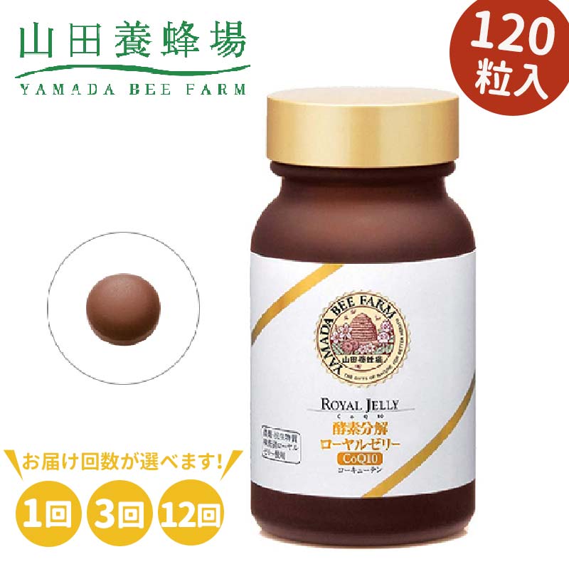 26位! 口コミ数「0件」評価「0」《お届け回数が選べる》山田養蜂場の酵素分解ローヤルゼリー CoQ10(5935) TY0-0084var