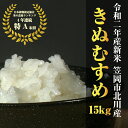 【ふるさと納税】4年連続特A!岡山県笠岡市北川産新米「きぬむ...