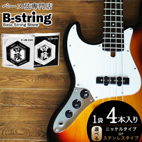 【ふるさと納税】ベース弦専門店B-stringオリジナル高品質ハンドメイドベース弦 ニッケルタイプ / ステンレスタイプ《30日以内に出荷予定(土日祝除く)》岡...