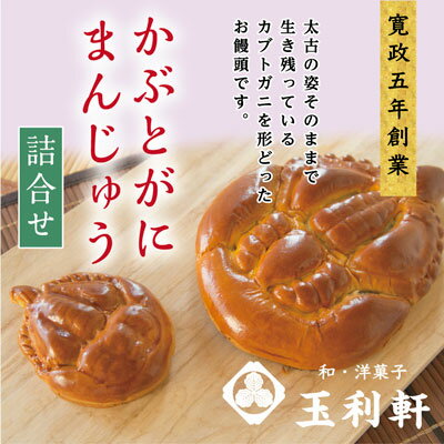 笠岡が全国で唯一、産卵指定地区に指定されている、かぶとがにの形をしたまんじゅうです。餡はカブトガニの血液が空気に触れると青緑色に変色する事から、抹茶餡にしています。 笠岡ブランド認定品です。 【内容量】かぶとがにまんじゅう（親1個、子4個） 【提供元】株式会社玉利軒 TEL0865−62−3584 【※ご注意　配送について】日付指定承ります。配送時間指定は　14時以降で承ります。 ご希望を備考欄へご記入ください。 当該返礼品は、区域内の工場において、餡の製造から焼き上げまでの商品化に至る全ての工程を行うことにより、付加価値の半分を一定程度以上上回る割合が生じてます。（告示第5条第3号に該当）。 ・ふるさと納税よくある質問はこちら ・寄附申込みのキャンセル、返礼品の変更・返品はできません。あらかじめご了承ください。寛政五年創業の老舗菓子屋「玉利軒」がお届けする、かぶとがにまんじゅうの詰め合わせです。 笠岡市は日本有数の生きている化石と言われるカブトガニ繁殖地です。 太古の姿そのままで生き残っているカブトガニを形どったお饅頭です。 大きい饅頭は約20cmの大きさで、箱を開けるとその大きさに驚かれることでしょう。 見た目だけでなく餡にもこだわり、カブトガニの血液は、空気に触れると青くなることから、餡には抹茶をたっぷり練り込み、本物さながらの見た目を再現しました。とてもリアルなお饅頭です。 ほんのりと芳ばしい皮に抹茶餡が、老舗菓子屋ならではのどこか懐かしいおいしさです。 カブトガニは、夫婦仲良く1年のうち大半は一緒に繋がっています。 良き日や郷土のギフトにいかがでしょうか。 「ふるさと納税」寄付金は、下記の事業を推進する資金として活用してまいります。 寄付を希望される皆さまの想いでお選びください。 (1) カブトガニに関する事業 (2) 笠岡諸島に関する事業 (3) 笠岡湾干拓地に関する事業 (4) 笠岡っ子の育成に関する事業 (5) 笠岡の歴史と伝統文化の保存に関する事業 (6) 地域コミュニティとの協働に関する事業 特別のご希望がなければ、上記のうちから当市で選択をして活用させていただきます。 入金確認後、注文内容確認画面の【注文者情報】に記載の住所にお送りいたします。 発送の時期は、寄附確認後1ヵ月以内をを目途に、お礼の特産品とは別にお送りいたします。