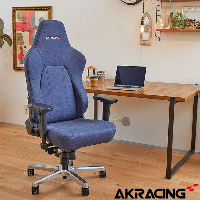 【ふるさと納税】AKRacing Premium Denim Lite エーケーレーシング ゲーミングチェア【2024年8月より...