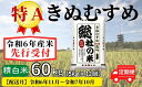 30位! 口コミ数「0件」評価「0」米 定期便 先行予約 特A きぬむすめ 毎月 令和6年産 白米 60kg （5kg×12回）岡山県産 総社産米